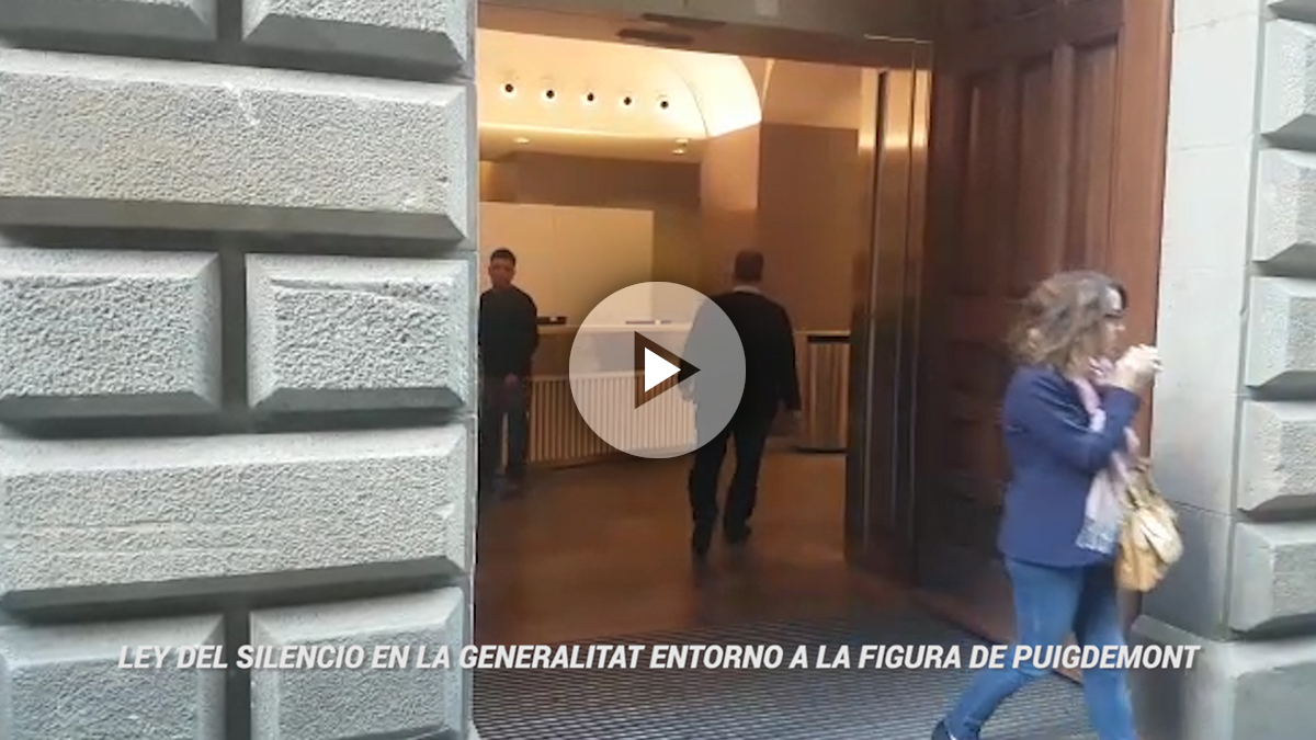 Impera la ley del silencio en torno a Puigdemont: nadie en la Generalitat dice saber dónde está