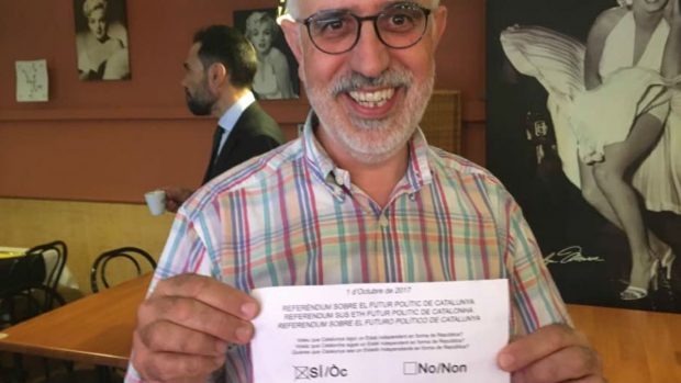 Xavier Peguera, autor del artículo