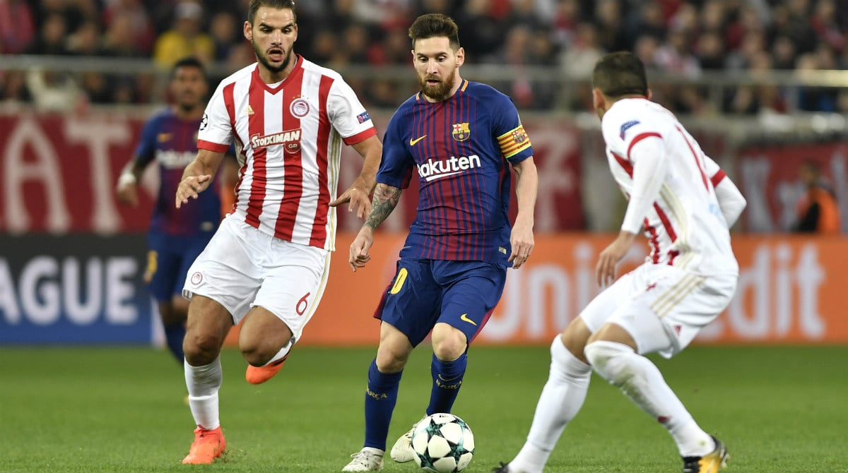 Messi esta vez no pudo salvar al Barcelona. (AFP)
