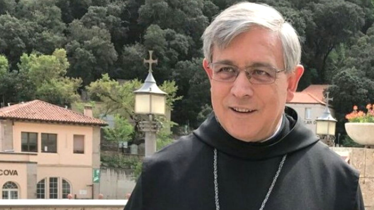 El abad de Montserrat, Josep Maria Soler.