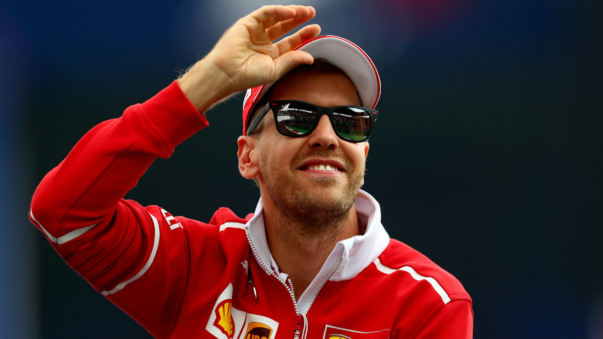 Sebastian Vettel ha asegurado que su único objetivo para 2018 es evitar el quinto mundial de Hamilton, descartando a Alonso de la pelea. (Getty)