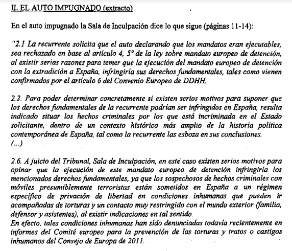 Puigdemont rechazará su entrega a España alegando que «se vulneran los derechos humanos»