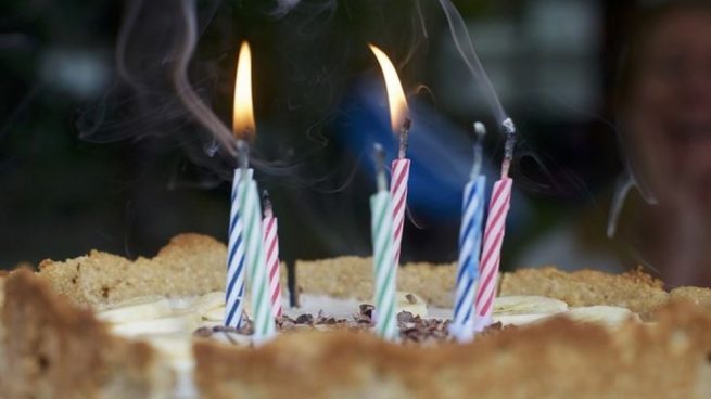 Vela happy birthday 1 año - Vela aniversario - Artículos Para Fiestas