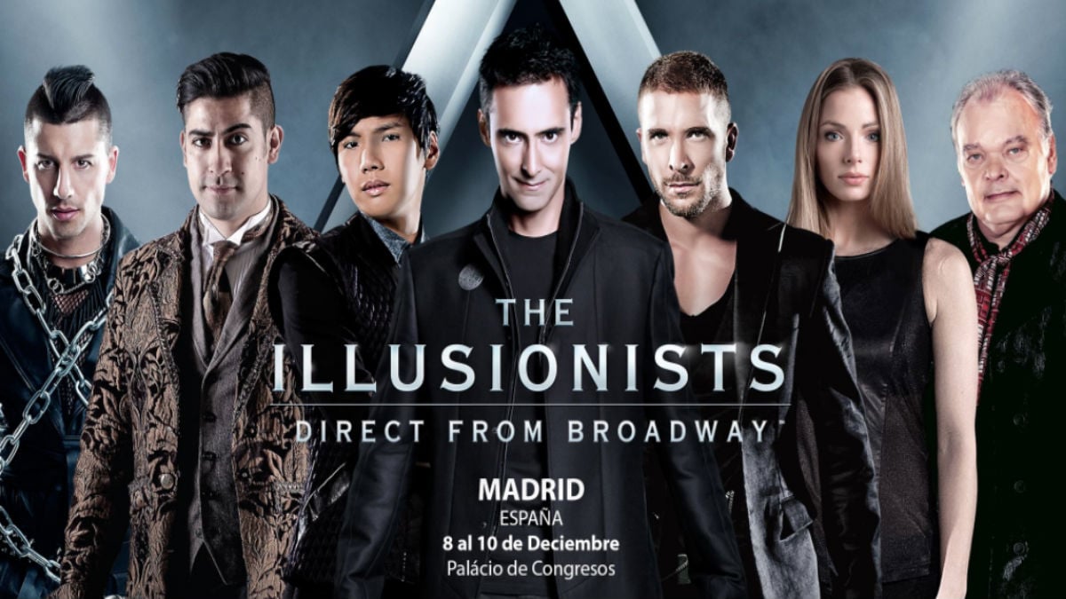 The Illusionists, el mayor espectáculo de magia e ilusionismo llega a Madrid en diciembre.
