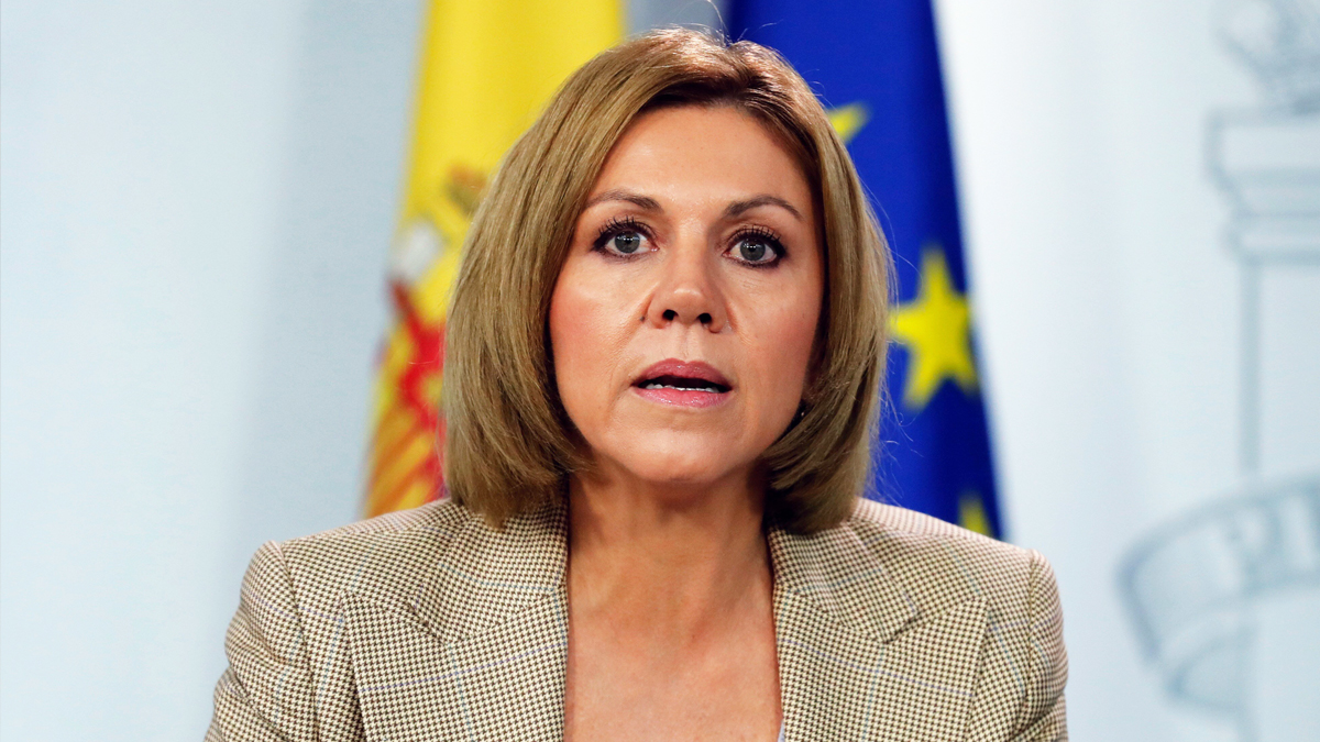 María Dolores de Cospedal, ministra de Defensa. (Foto: EFE) | Moción de censura Rajoy