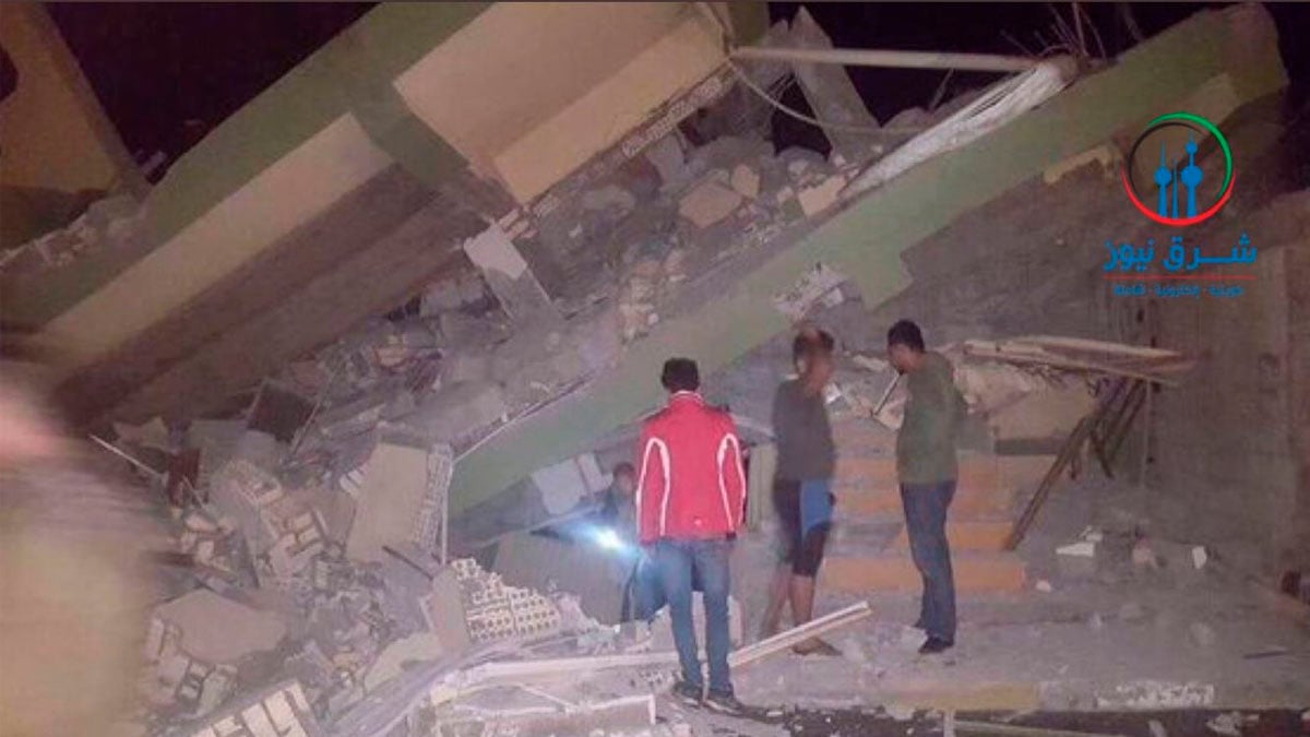 Efectos del terremoto entre Irán e Irak