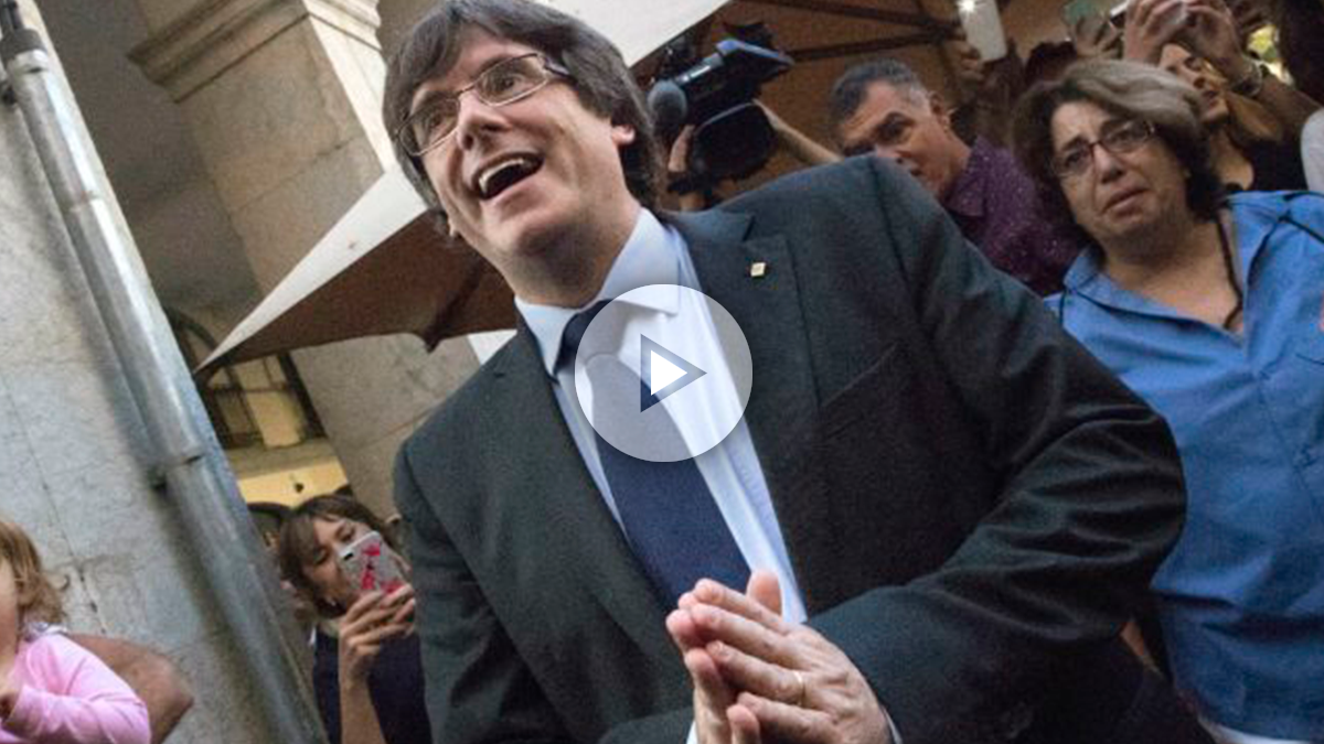 El ex presiente de la Generalitat de Cataluña Carles Puigdemont. (Foto: EFE)