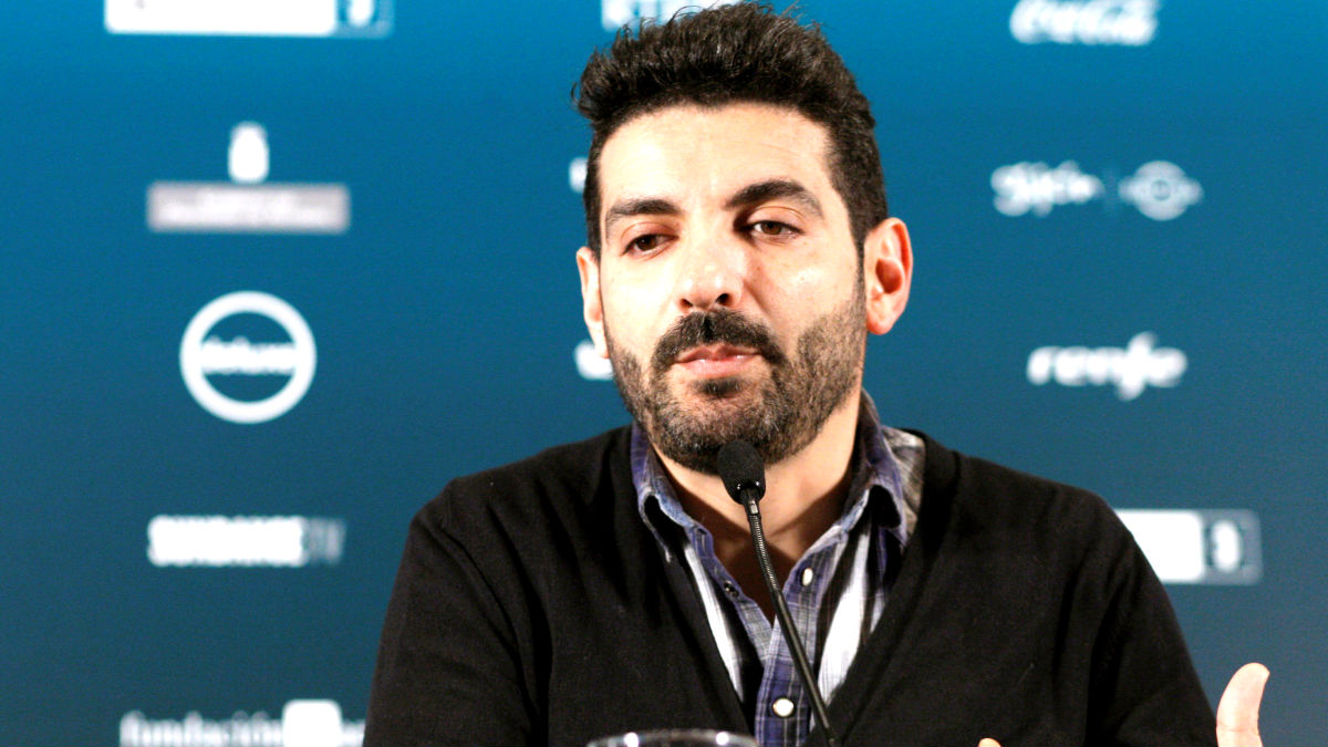 Karim Moussaoui en el Festival de Cine de Gijón (Foto: Efe).