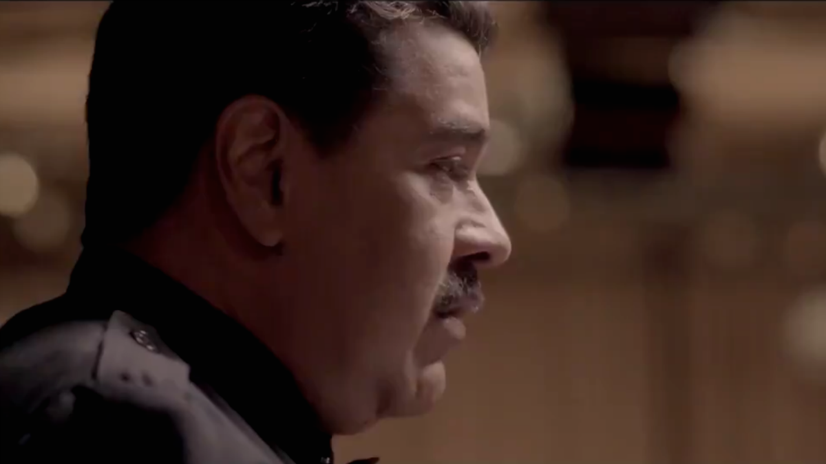 Nicolás Maduro durante la entrevista en ‘Salvados’.