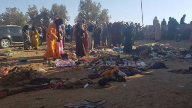 Al menos 15 muertos en Marruecos en una estampida durante un reparto de ayuda alimentaria