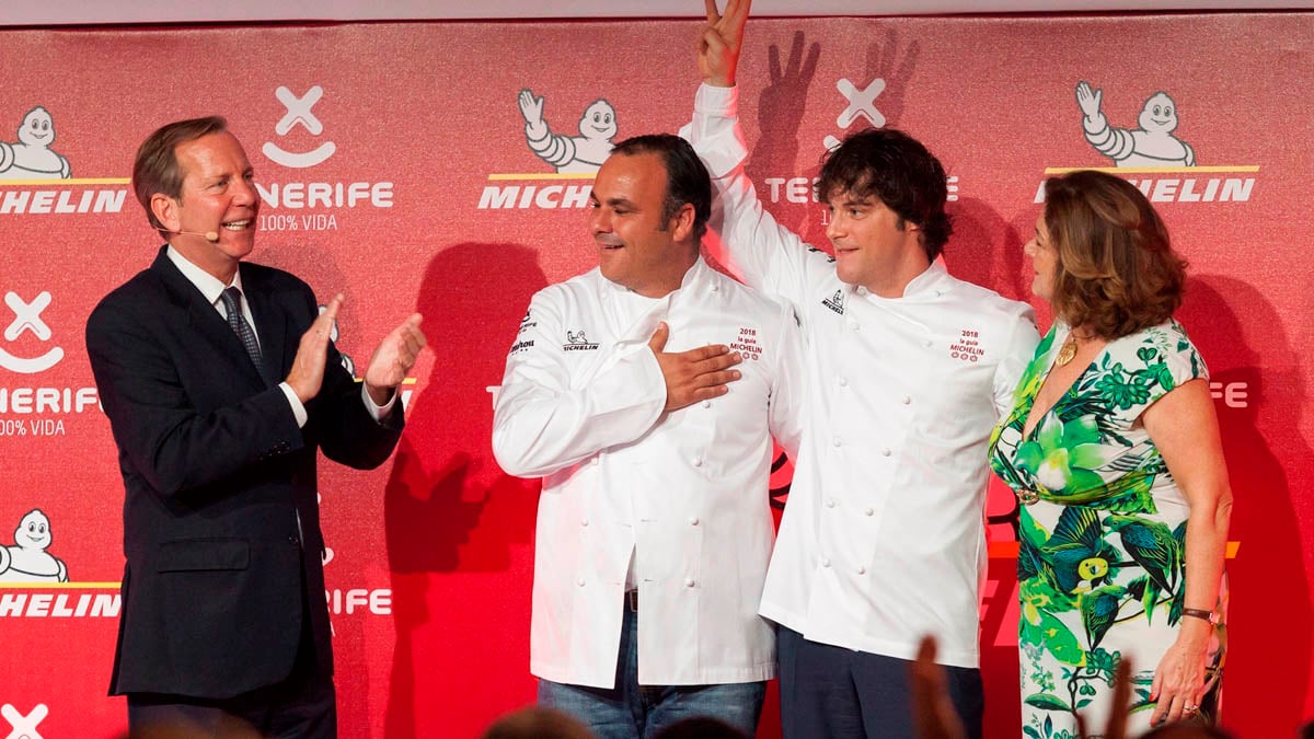 Ángel León y Jordi Cruz ya han logrado su tercera estrella Michelin (Foto: EFE)