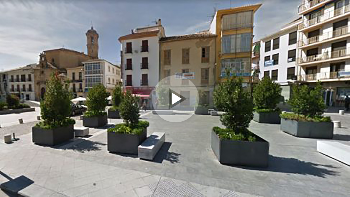 Casco histórico de Alcalá la Real (Jaén), donde vivía la pareja con los tres hijos secuestrados por el padre.