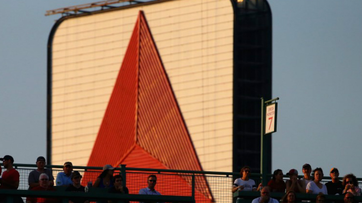 Una valla publicitaria con el logo de la refinadora venezolana Citgo en una carrera de Fórmula 1. Foto: AFP