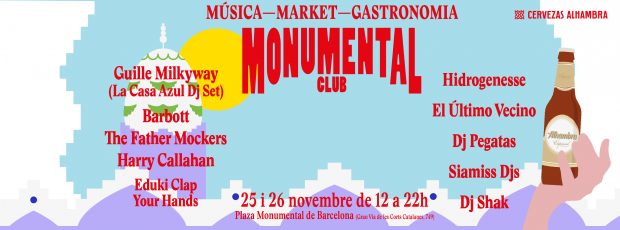 La segunda edición de Monumental Club, el evento que reivindica el uso lúdico de la plaza de toros La Monumental de Barcelona. 