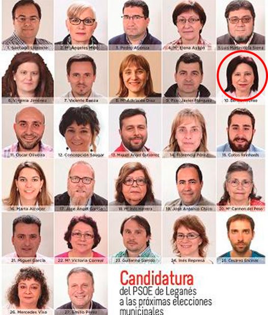 Una candidata del PSOE de Leganés a juicio por llamar «hijo de puta» a un edil de la oposición