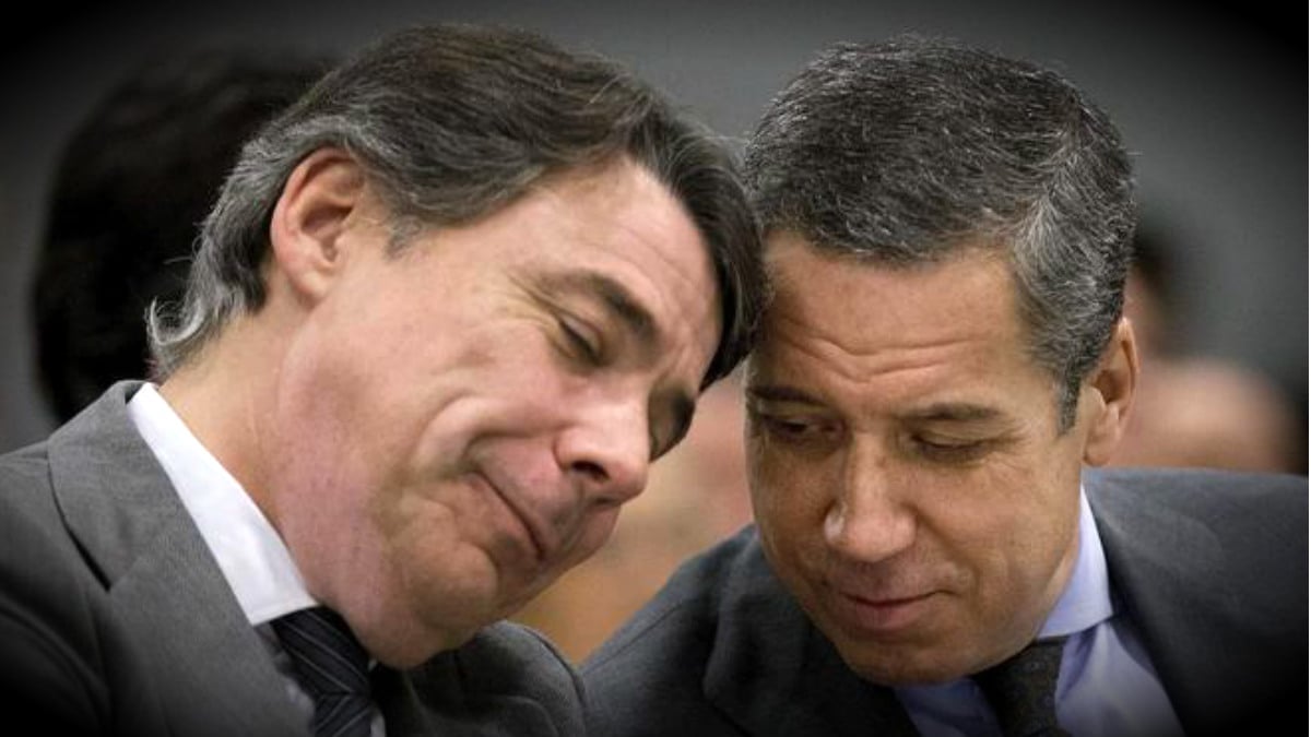 Los expresidente de la Comunidad de Madrid y la Valenciana, Ignacio González y Eduardo Zaplana.