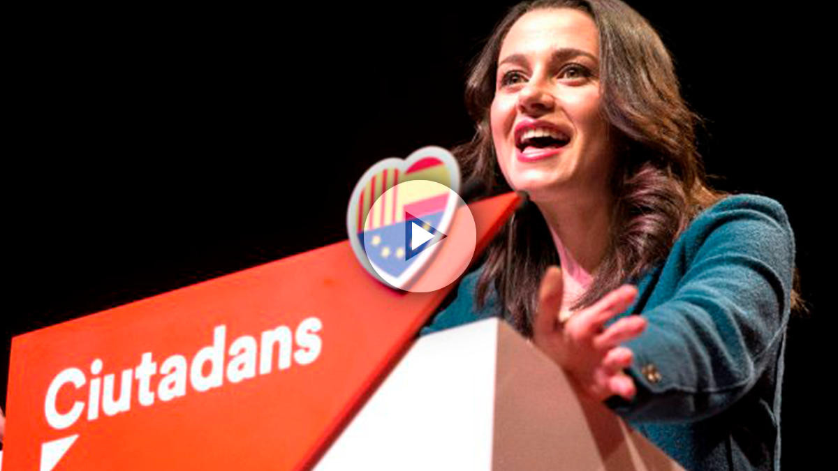 Inés Arrimadas, líder de C’s, en la presentación de candidaturas del partido. (Foto: Efe)
