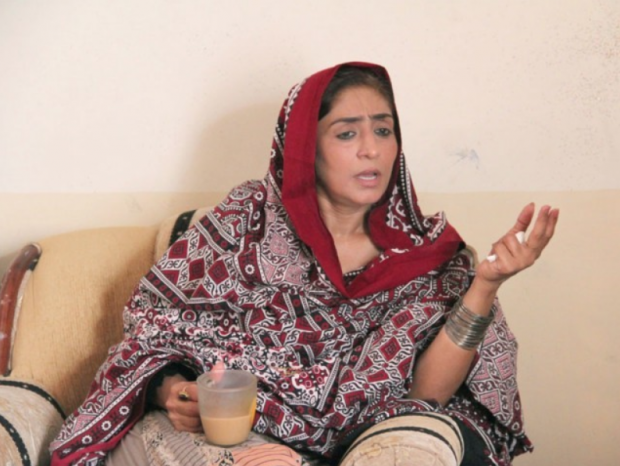 La Pakistaní Nazo Dharejo, en cuya historia esta basada la película 'My Pure Land'