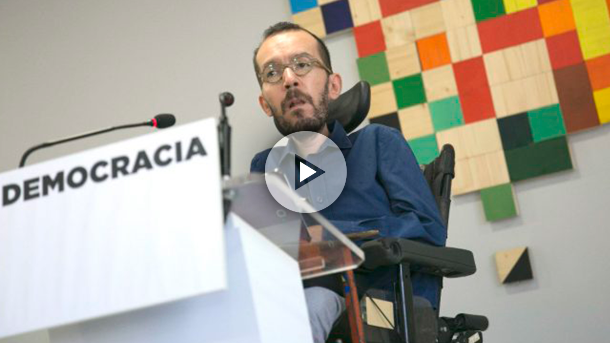 El secretario de Organización de Podemos, Pablo Echenique (Foto: Efe)
