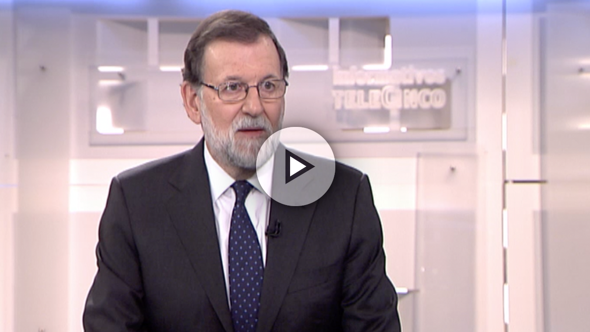 El presidente del Gobierno, Mariano Rajoy, este lunes.