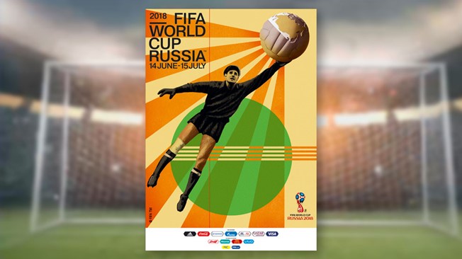 Yashin, protagonista del cartel del Mundial 2018