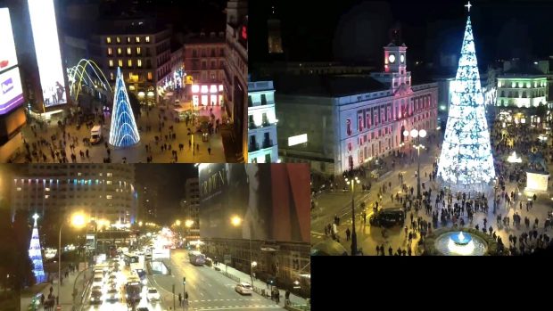 Madrid pierde 300.000 euros porque Carmena no quiere patrocinadores para los árboles de Navidad