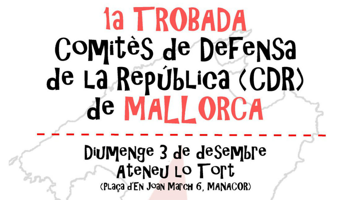 Primer encuentro de los CDR de Baleares en Mallorca