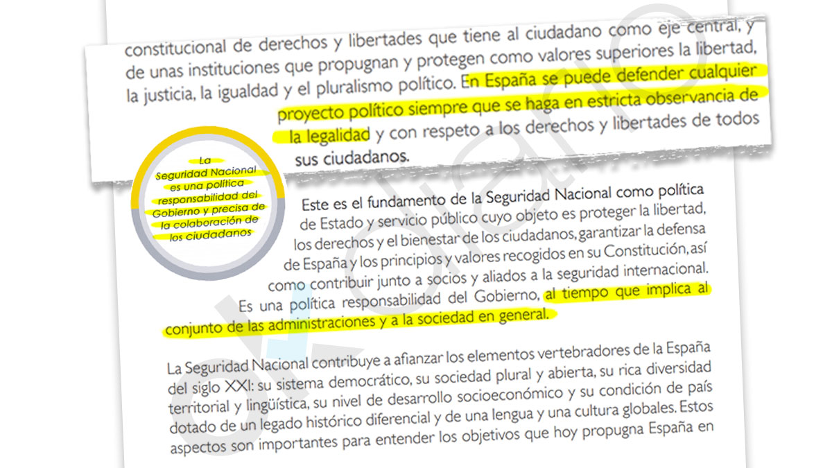 Estrategia de Seguridad Nacional 2017  y la referencia al desafío secesionista en Cataluña