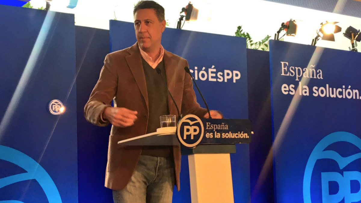 Xavier García Albiol, candidato del PP a las elecciones catalanas del 21-D. Foto: @Albiol_XG