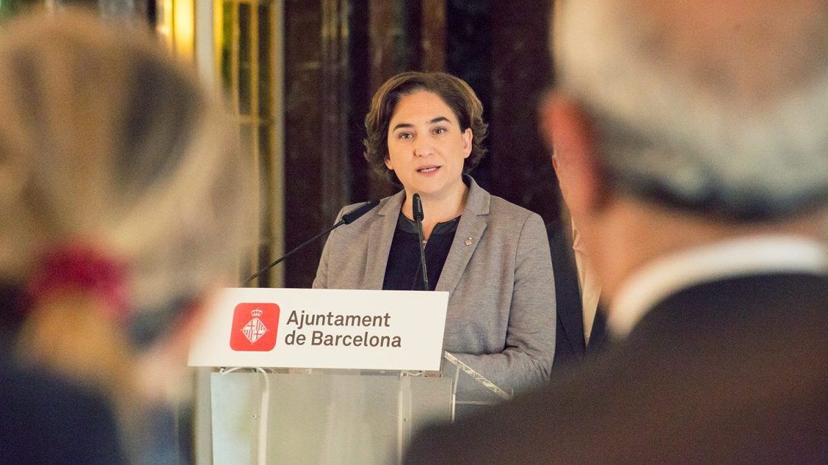 Ada Colau, alcaldesa de Barcelona (Foto. Flickr)