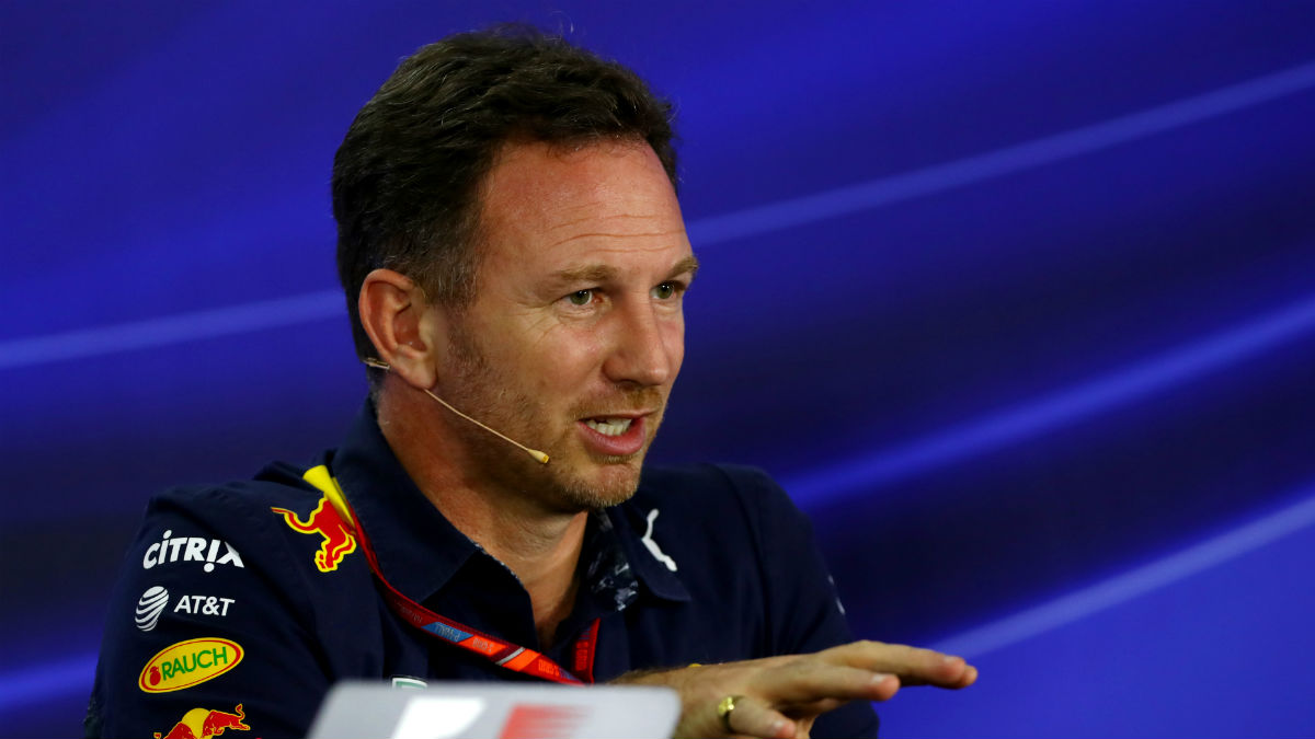 Christian Horner ha asegurado no creerse las amenazas de Ferrari de cara a abandonar la Fórmula 1 de aquí a dos años. (Getty)