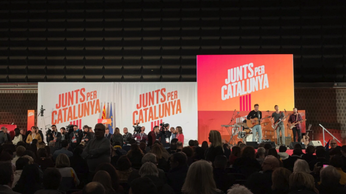 JXCat arranca la campaña. (Foto: Junts Per Cataluña)