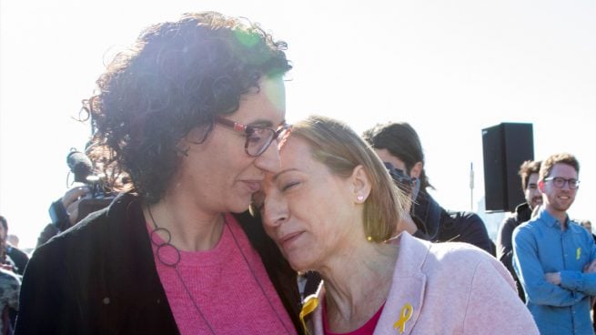 Marta Rovira y Carme Forcadell