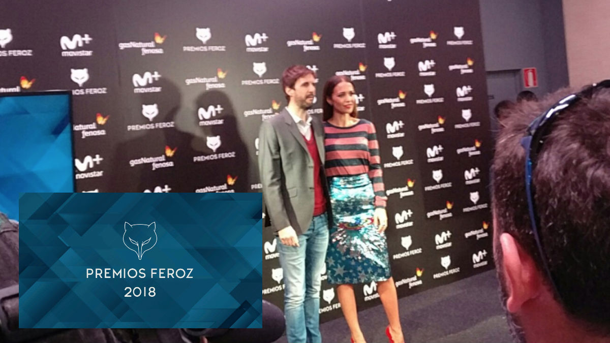 Julián López y Paula Echeverría han sido los encargados de leer la lista de nominados a los premios Feroz 2018. Foto: @PremiosFeroz