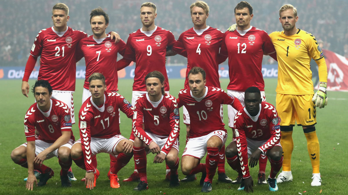 La selección de Dinamarca.