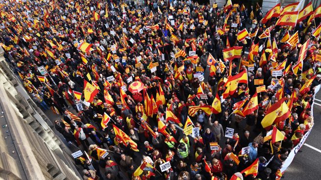 Manifestación en Barcelona el 6-D en defensa y homenaje a la Constitución