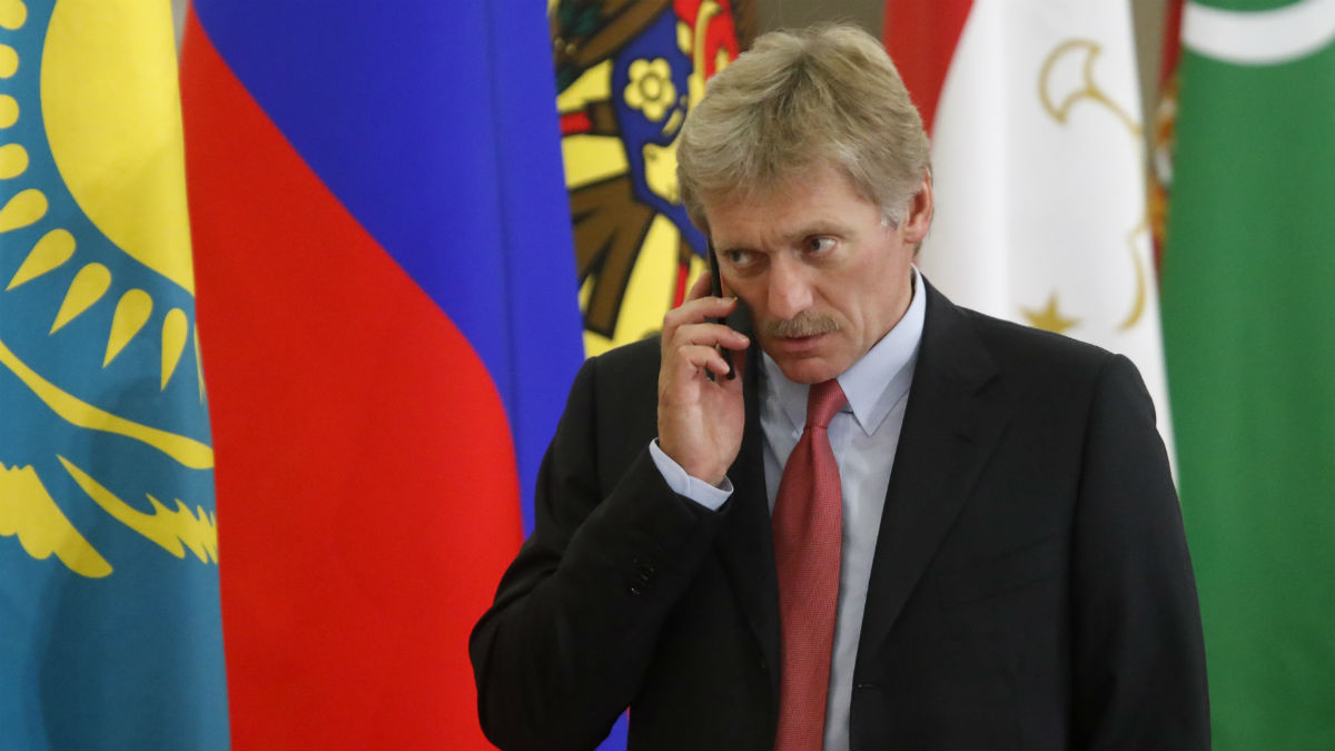 El portavoz del Kremlin, Dmitry Peskov. (AFP)