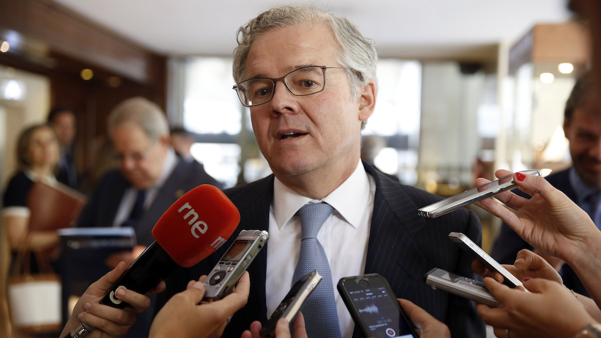 El presidente de la Comisión Nacional del Mercado de Valores (CNMV), Sebastián Albella. (Foto: EFE)