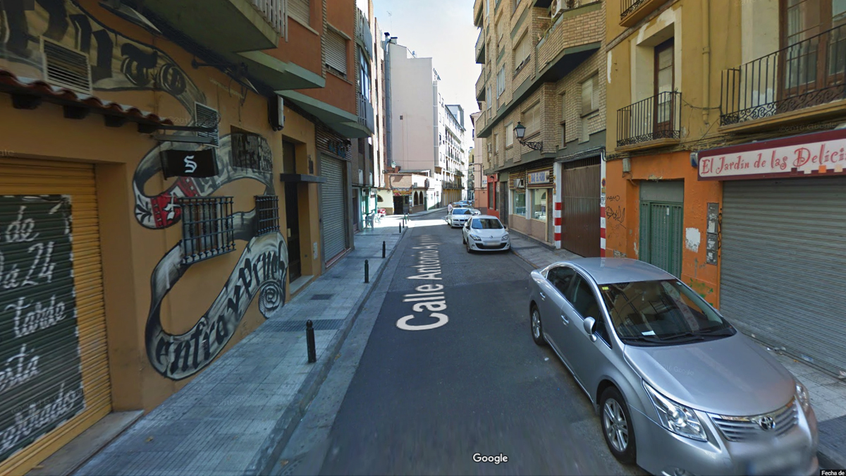 Calle Antonio Agustín en Zaragoza.