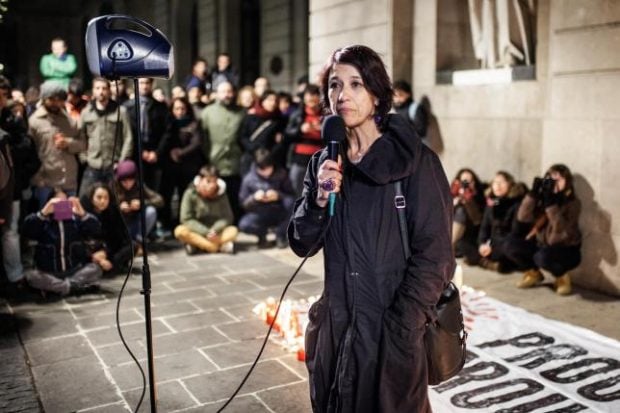 Mariana Huidobro en un acto público en 201