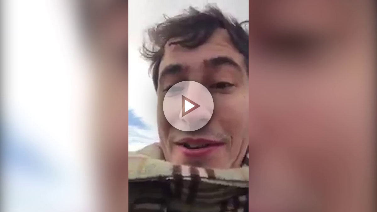 Un joven amenaza subido a un tanque con «dar una sorpresa» a Carles Puigdemont