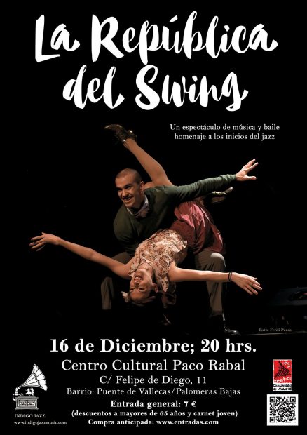 Indigo Jazz presetna su espectáculo 'La República del Swing' en Puente de Vallecas. 