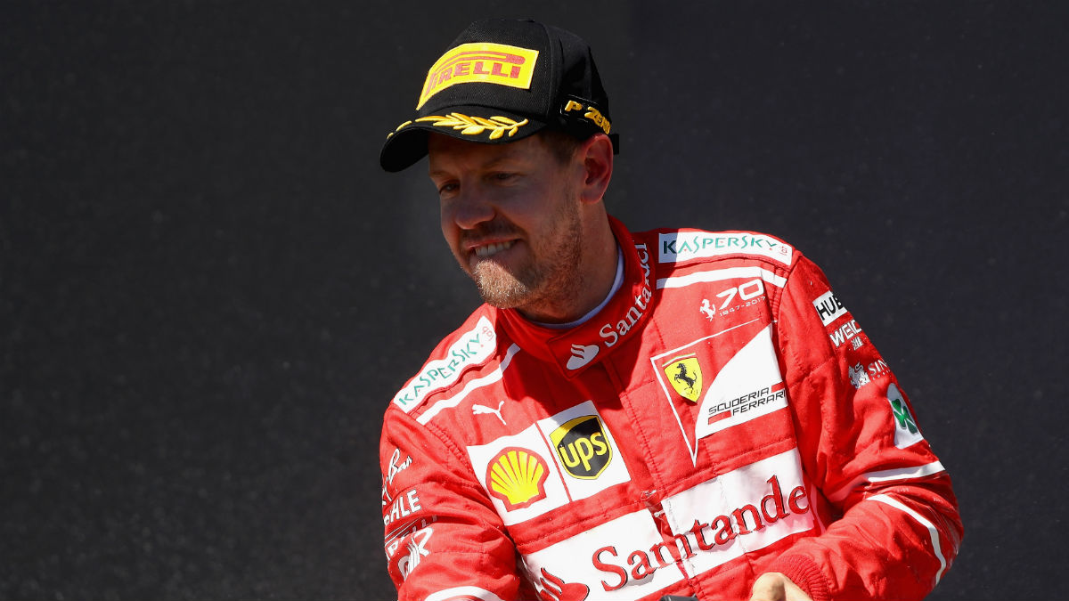 Sebastian Vettel afirma que espera que Ferrari pueda dar este invierno el paso definitivo para pelear por el mundial de Fórmula 1 hasta el final. (Getty)