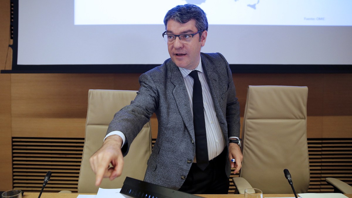 El ministro de Energía, Álvaro Nadal. (Foto: EFE)