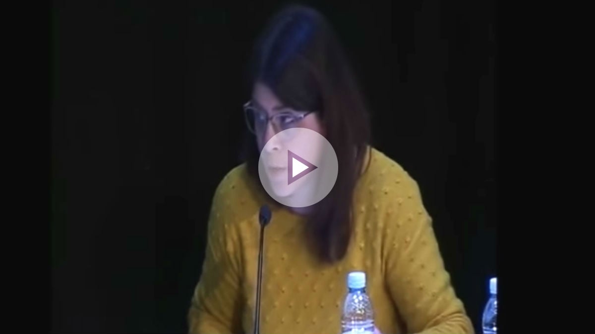 La cabeza de lista de JxCat en Gerona, Gemma Geis