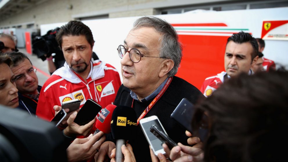 Sergio Marchionne ha insistido en que Ferrari puede abandonar la Fórmula 1, mostrando incluso la intención de crear un campeonato paralelo. (Getty)