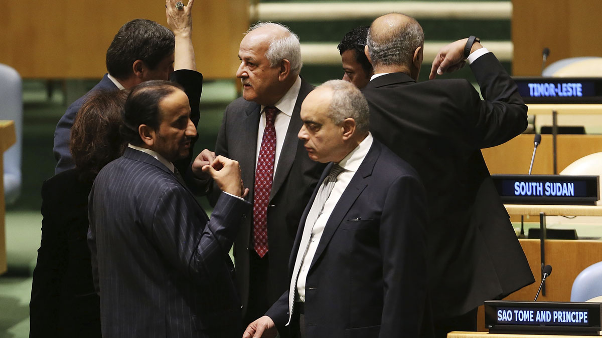 Riyad Mansour es el observador permanente de la misión de la ONU para Palestina (Foto: AFP)