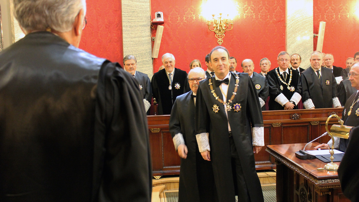 Manuel Marchena toma posesión como presidente de la Sala Segunda del Tribunal Supremo (Foto: CGPJ).
