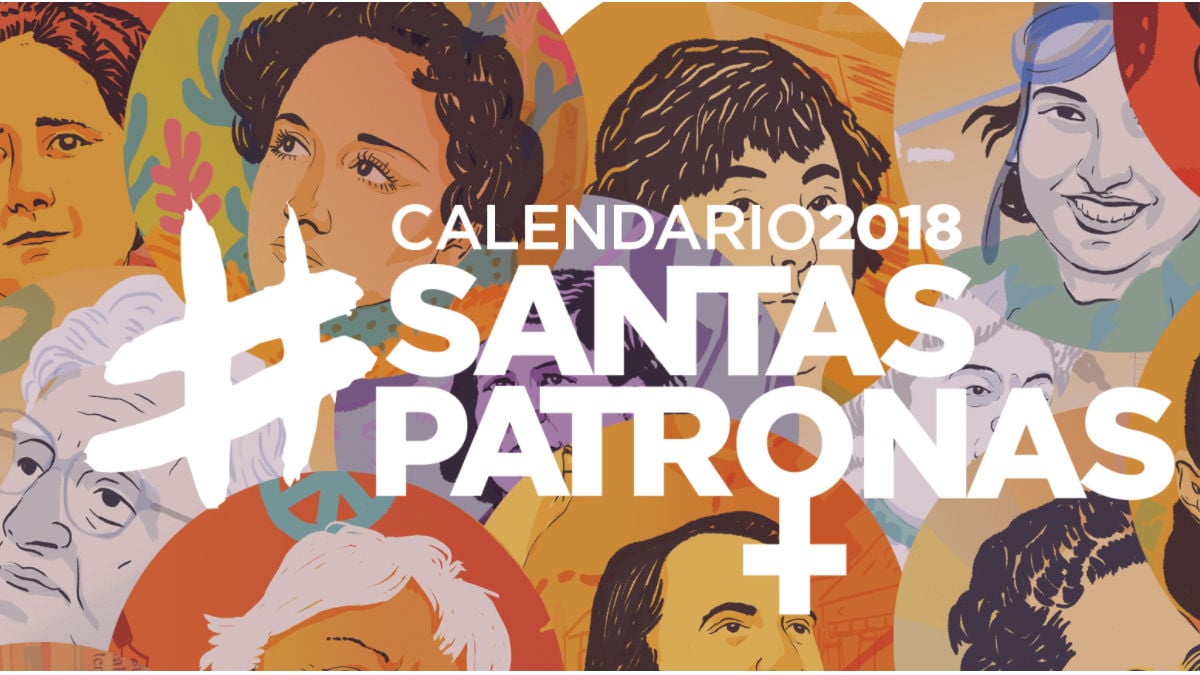 Calendario Santas Patronas de Podemos