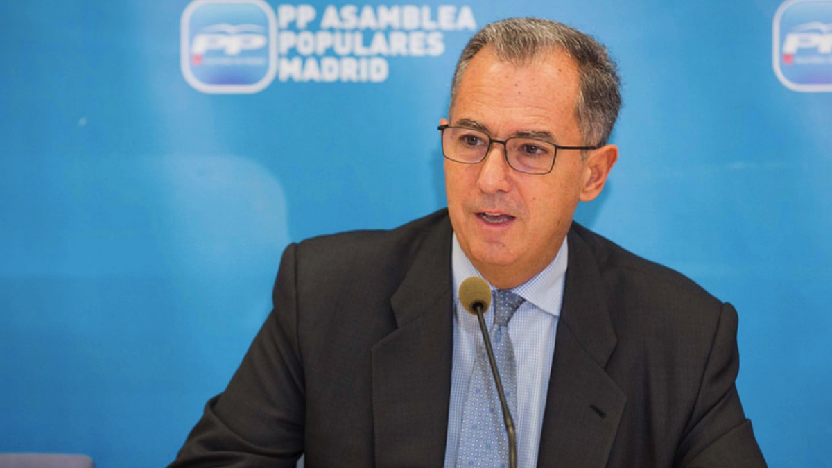 El portavoz del PP en la Asamblea de Madrid, Enrique Ossorio. (PP)